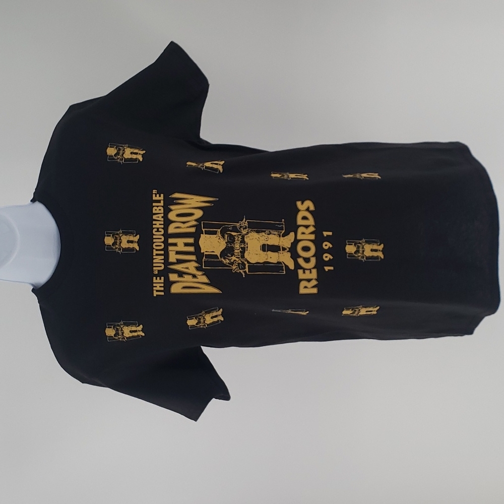 NWOT - The Untouchable Death Row Records Men's Black T-Shirt - Size Small